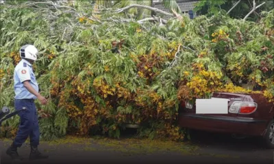 Cyclone Freddy : une dizaine d’interventions de pompiers depuis ce matin 