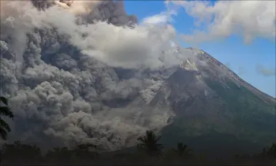 Indonésie: des villages recouverts de cendres après une éruption du volcan Merapi