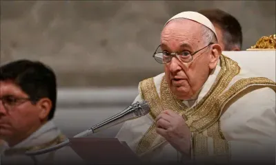 Pour Pâques, le pape condamne les "pierres d'achoppement" à la paix dans le monde