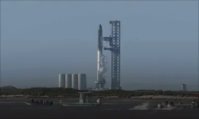 Premier vol test pour Starship, la plus grande fusée du monde