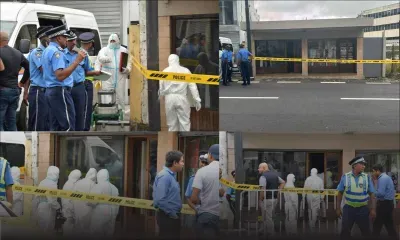 [En images] Découverte du corps d'un homme de 92 ans dans son magasin à Port-Louis, soupçons de meurtre