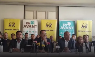 Politique : le Reform Party en alliance avec En Avant Moris