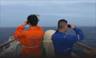 Deux corps retrouvés après le naufrage d'un bateau de pêche chinois