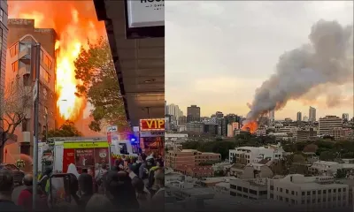 Sydney: un immeuble de sept étages en feu, l'incendie s'étend à d'autres bâtiments
