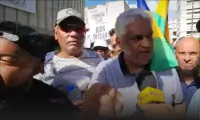 Manif LPM/RM - Valayden : «Nous critiquons le comportement d'une poignée de policiers»