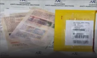 Saisie à l’aéroport : 25 feuilles de papier suspectées d’être imbibées de drogue synthétique