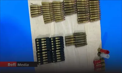 Saisie d’une importante quantité de balles : le suspect n’avait pas de permis 