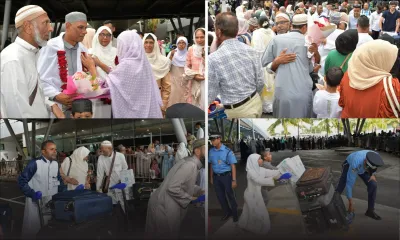 [En images] Retour des hadjees 