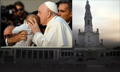 Portugal: le pape en visite éclair à Fatima devant 200.000 fidèles