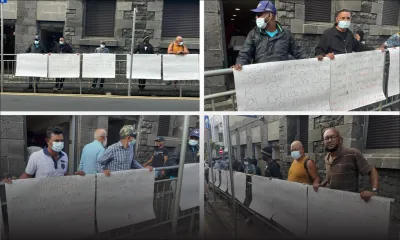 Manif devant le ministère de la Pêche : «Ou pa kapav ena sa kantite la mer la, ou pe import pwasson», s’indigne Judex Ramphul 