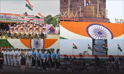 [En images] Le Premier Ministre Modi participe aux célébrations de la fête nationale