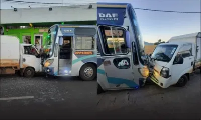 Calebasses : collision entre un autobus et une camionnette 