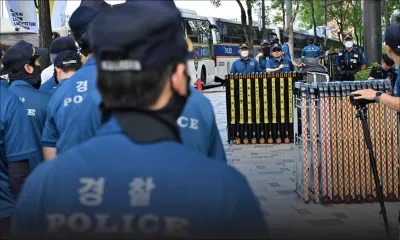 Fukushima : 10 personnes arrêtées pour avoir tenté de pénétrer dans l'ambassade du Japon à Séoul