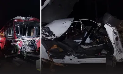 À Gros-Cailloux : Un conducteur rend l’âme après une collision avec un autobus