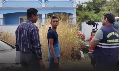 Meurtre du couple Sookur : Cédric Beegun participe à une reconstitution des faits 