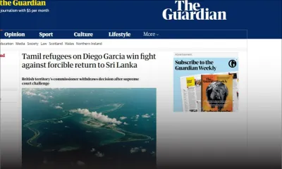 Diego Garcia ouvre ses portes aux demandeurs d'asile sri-lankais fuyant le renversement du gouvernement