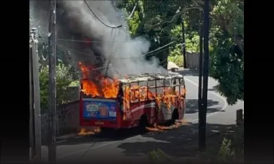 Upper Vallée-des-Prêtres : un autobus ravagé par les flammes, le quartier privé d'électricité