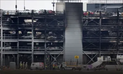Tous les vols suspendus à l'aéroport londonien de Luton en raison d'un important incendie