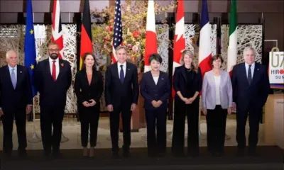 Le G7 n'appelle pas à un cessez-le-feu à Gaza, mais soutient les "pauses humanitaires"