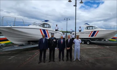 Lutte contre le trafic maritime : le Japon offre quatre bateaux rapides à Maurice