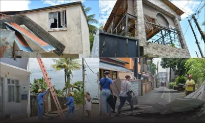 [En images] «Tornade» à Tyack : grosse frayeur et dégâts matériels 