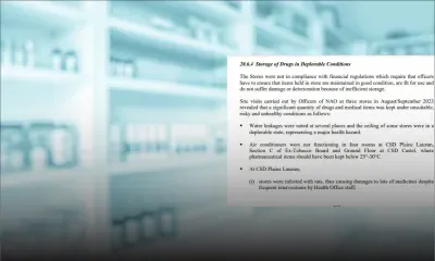 Rapport de l’Audit 2022-2023 – Santé : l’entrepôt de médicaments de Plaine-Lauzun infesté de rats