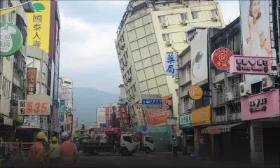 Taïwan frappée par des dizaines de séismes, qui n'ont fait aucune victime