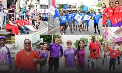 [En images] L'ambiance à Port-Louis avant le coup d'envoi du meeting de l'alliance PTr-MMM-ND