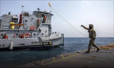 Les Etats-Unis annoncent avoir arrimé la jetée provisoire à Gaza, prête à recevoir de l'aide