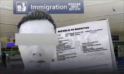 Aux Philippines : un Chinois arrêté avec un faux passeport mauricien qui lui a coûté Rs 9,3 millions