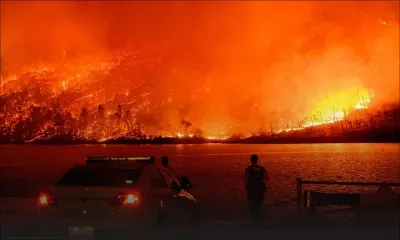 Des milliers de Californiens fuient un violent incendie sur fond de canicule