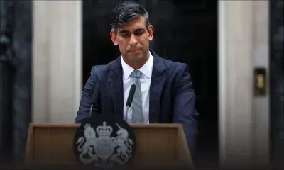 Après sa défaite électorale, Rishi Sunak annonce sa démission de la tête du parti conservateur britannique