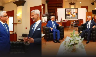En visite officielle à Maurice : le Dr Subrahmanyam Jaishankar, ministre des Affaires étrangères de l'Inde, se dit «honoré»