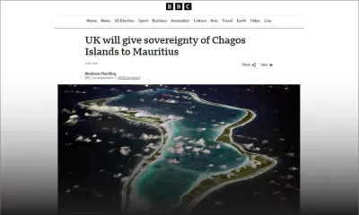 Le Royaume-Uni cédera la souveraineté des îles Chagos à Maurice