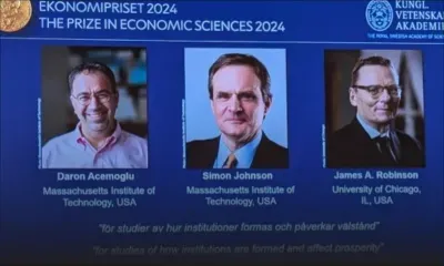 Nobel d'économie : un trio récompensé pour leur recherche sur les inégalités de richesses entre pays