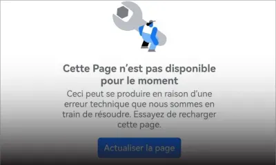 De nombreuses pages Facebook inaccessibles