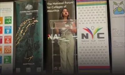 Avni Dussooa, Co-Head de Local Conference of Youth Mauritius : «Les jeunes doivent peser dans les décisions climatiques»