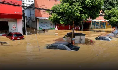 Typhon Matmo : des crues record dans le nord du Vietnam font au moins huit morts