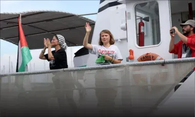 "Mettre les voiles": Greta Thunberg en tête d'une nouvelle flottille pour Gaza