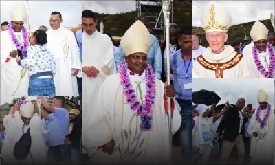 [En images] Mgr Jean Michaël Durhône est le nouvel évêque du diocèse de Port-Louis 