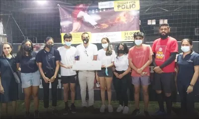 [En images] «Shoot for Polio» : le foot pour éradiquer la polio