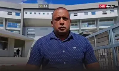 Naufrage du MV Wakashio : Bruneau Laurette dépose des documents au bureau du DPP