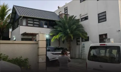 [En images] Descente de la Special Striking Team chez Vimen Sabapati à Vacoas 