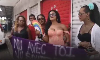 Meeting de l'Alliance du Changement à Phoenix : des membres de la communauté LGBT apportent leur soutien à Joanna Bérenger