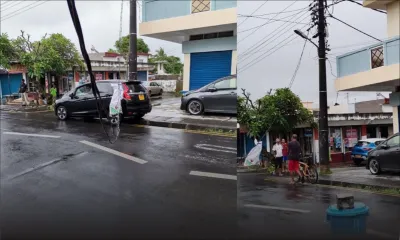 Morcellement St-André : deux câbles électriques presque à terre perturbent la circulation