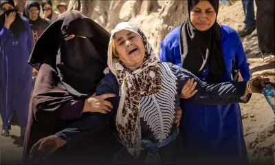 Maroc : les secouristes à l'oeuvre, plus de 2 100 morts dans le séisme