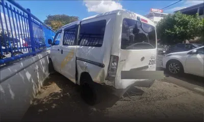 Accident de la route à Résidence Vallijee