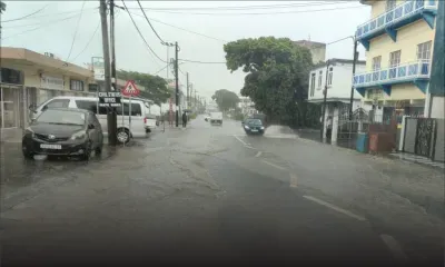 Météo : jusqu’à 60 mm de pluie enregistrés en une heure à Vacoas et Quatre-Bornes
