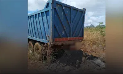 Opération «Keep Watch» :  un camionneur pris en flagrant délit de déversement sauvage de débris de construction