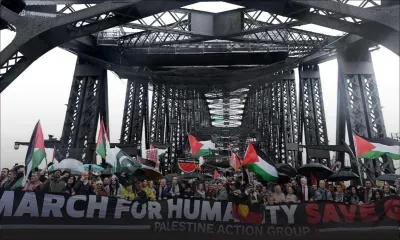 Sydney : des dizaines de milliers de personnes manifestent en soutien à la Palestine